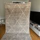Carpet blessed ouarain speckled beige 254 x 146 cm