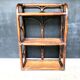 Rattan shelf