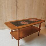 Teak coffee table