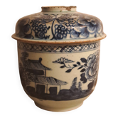 Pot chinois XVIIIème Qianlong en porcelaine 