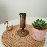 Antique folk art candle holder 1914/18