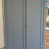 Art Deco grey wardrobe