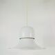 White metal pendant lamp by Joe Colombo, Italy, 1950s