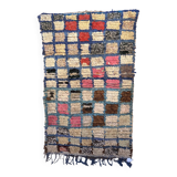 Moroccan Boucherouite Carpet - 112 x 176 cm