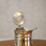 English Pitcher with Silver-Plated Handle, 1920s