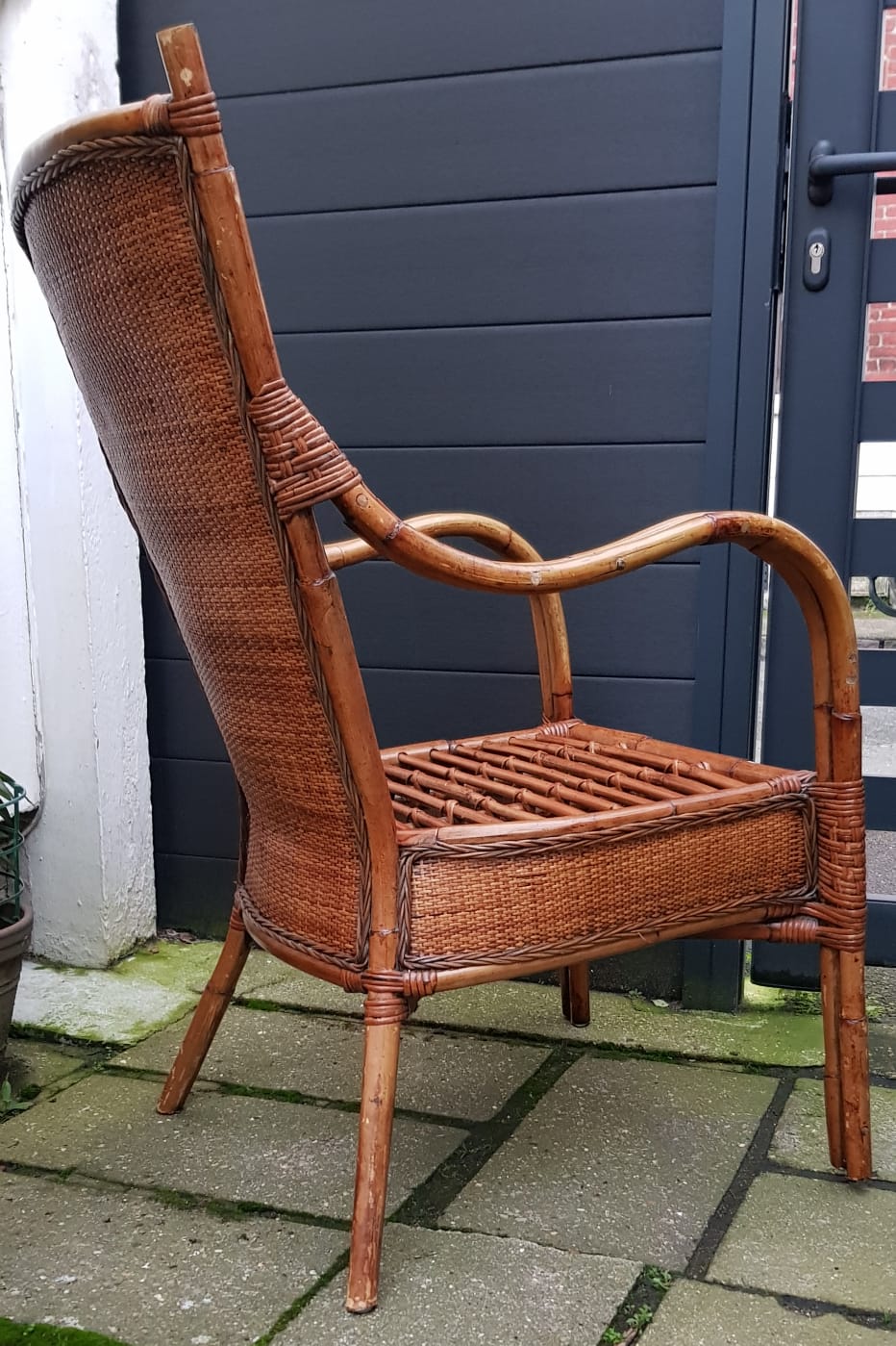 1950 rattan chair