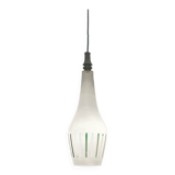 Scandinavian design opaline chandelier from the 60s