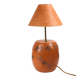 Vintage textured ceramic table lamp