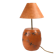 Vintage textured ceramic table lamp