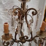 Chandelier with tassels