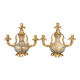 Pair of three-light candelabra Napoleon III
