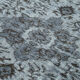 Hand-knotted rustic anatolian 1980s 160 cm x 258 cm grey carpet