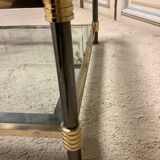 Glass coffee table