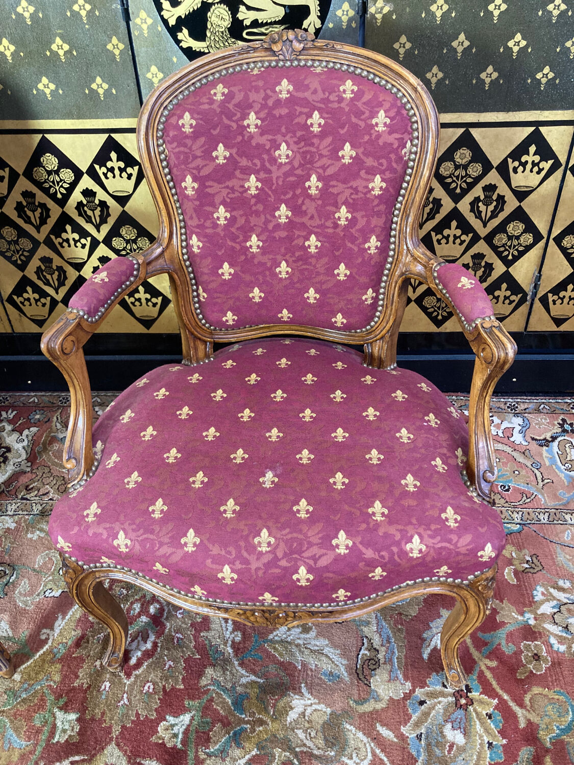 Pair of Louis XV armchairs
