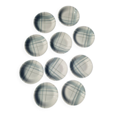Set of 10 Deep Plates Salins Model Montreal
