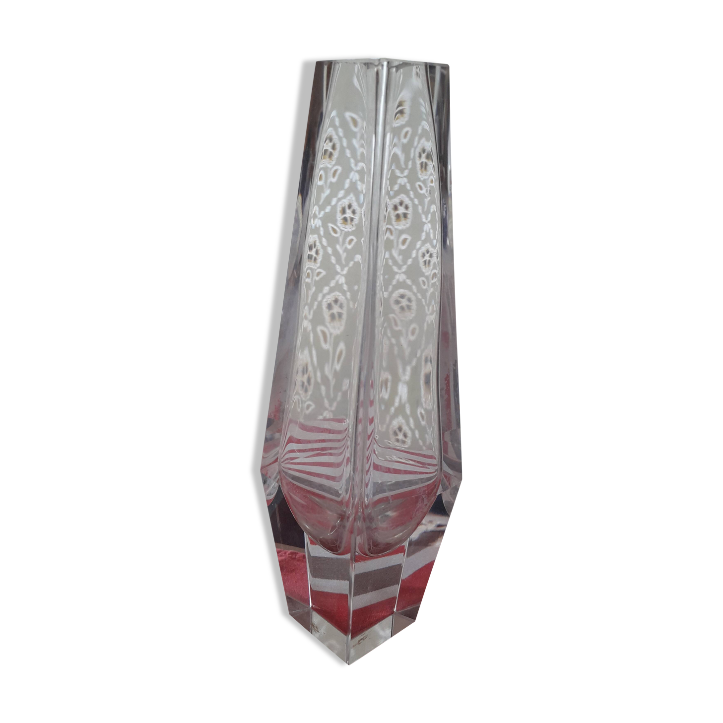 Very original vintage glass vase