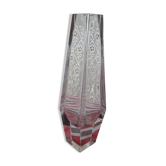 Vase vintage en verre très original