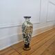 Grand vase floral multicolore en céramique Royal Gouda Porcelain Zuid Holland