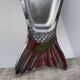 Large stainless steel fish platter signed Jean Couzon