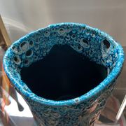 Vintage ceramic pot cache Fat Lava 60s