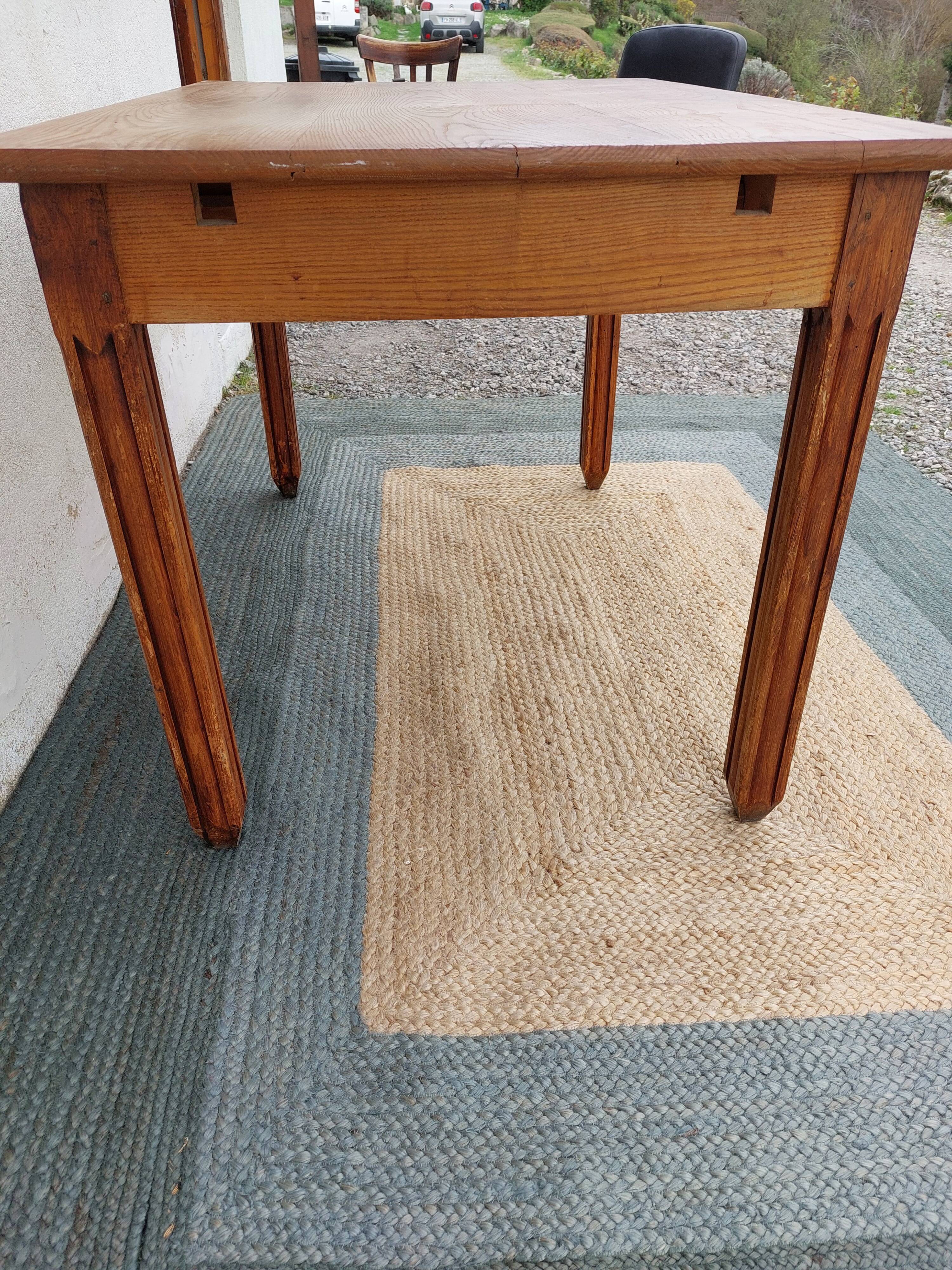 wooden table, kitchen or office