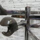 Vintage chrome standing coat rack