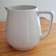 White porcelain milk jug of 1.75 liters