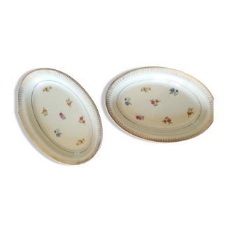 Raviers vintage porcelain iron earth ancient holy lover golden flowers