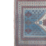 Vintage faded turkish oushak rug 103 x 190 cm