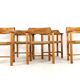 Ensemble de 5 chaises Rainer Daumiller pour Hirtshals Savværk.