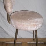 Pelfran chair beige moumoute 1970