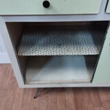 vintage formica sideboard sliding doors