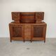 High buffet, art and craft, French Art Deco in blonde wood from the 1950s to 1960s.