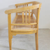 Wood bench and canning