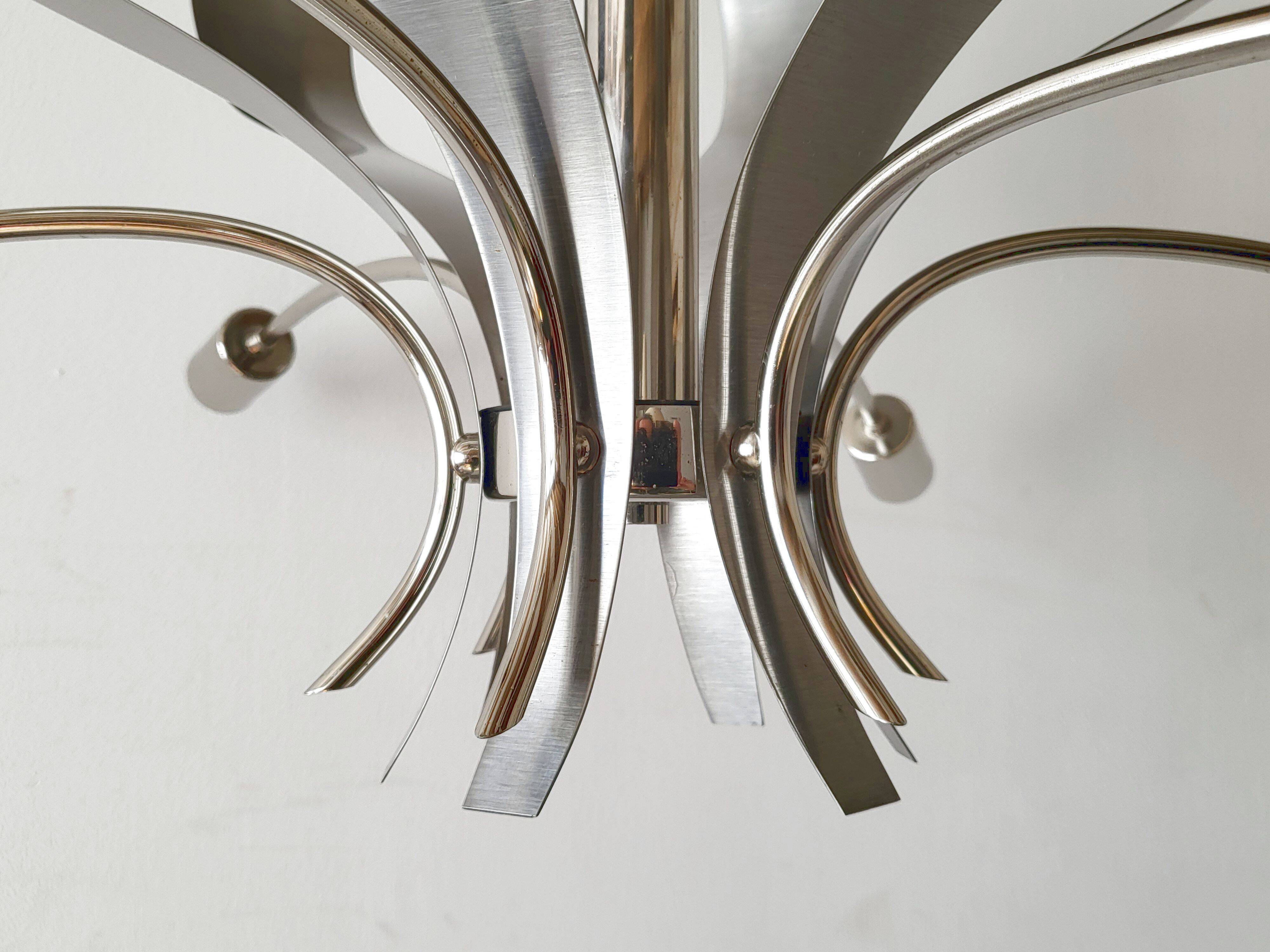 Vintage space age pendant light 1960