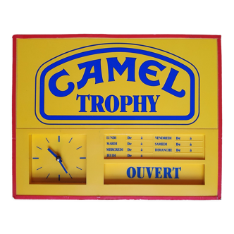 Camel Trophy advertising clock