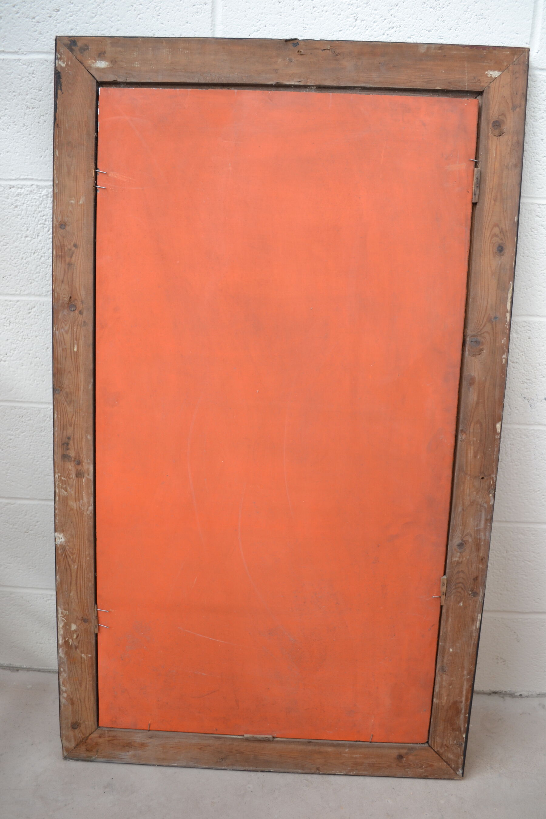 Old iron mirror
