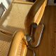 Paire de chaises cannées italiennes design Breuer