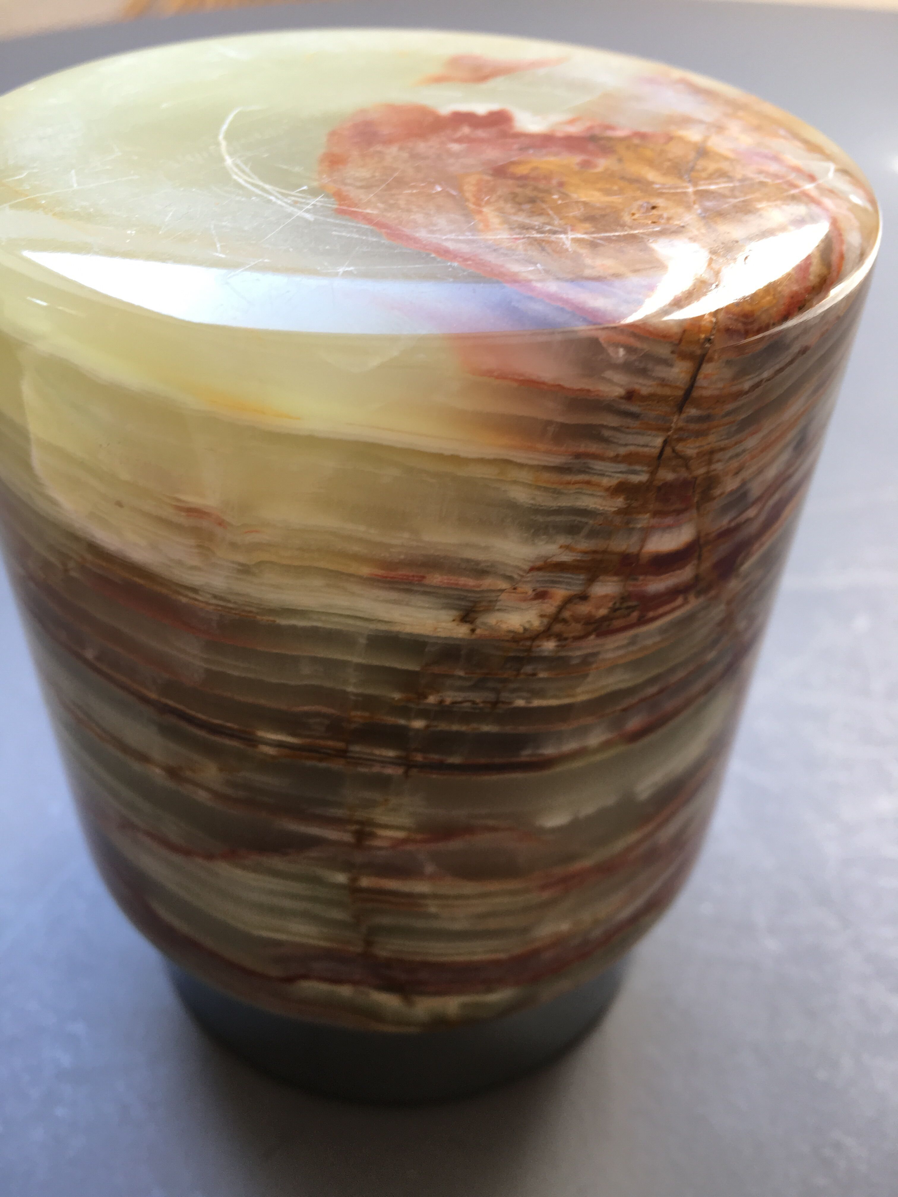 Display cigarettes vintage marble dispenser