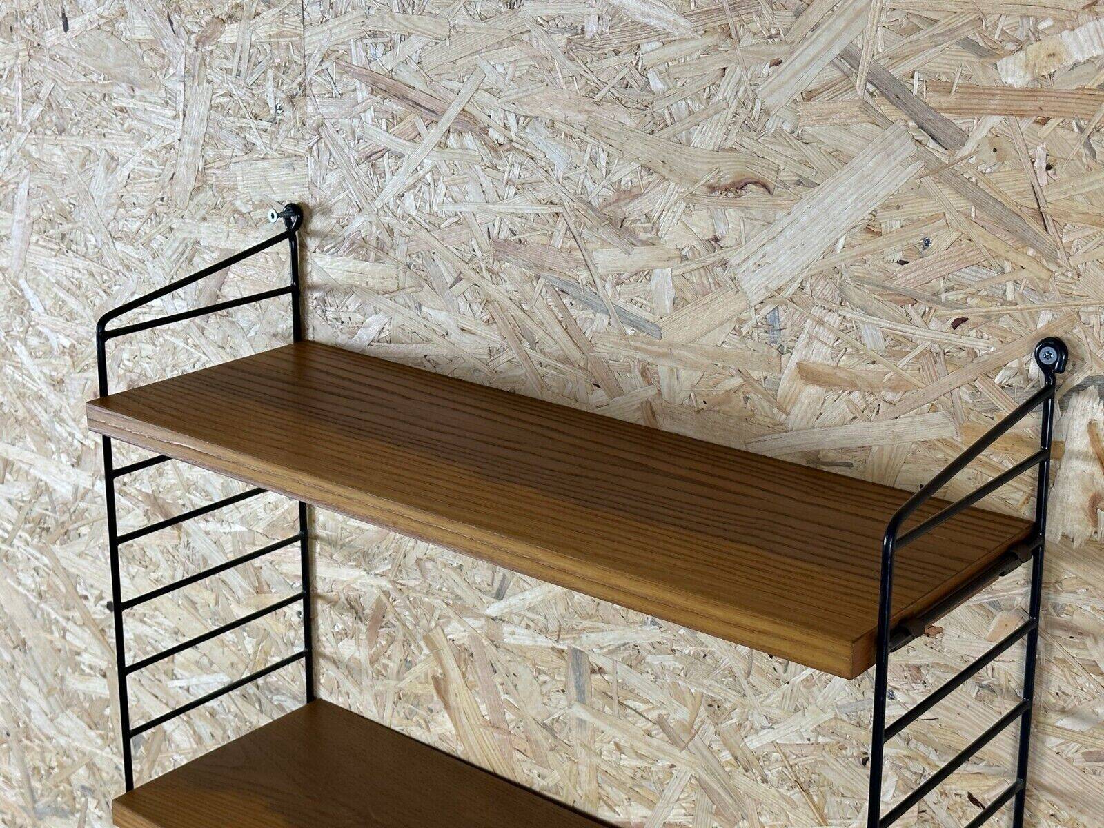 60s-70s Oak String Shelf Module by Kajsa & Nils “Nisse” Strinning Sweden