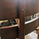 Set de 6 chaises tout bois 1960
