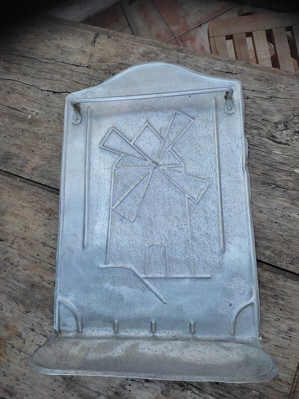 Door utensils metal aluminum mill old vintage dp 0722105