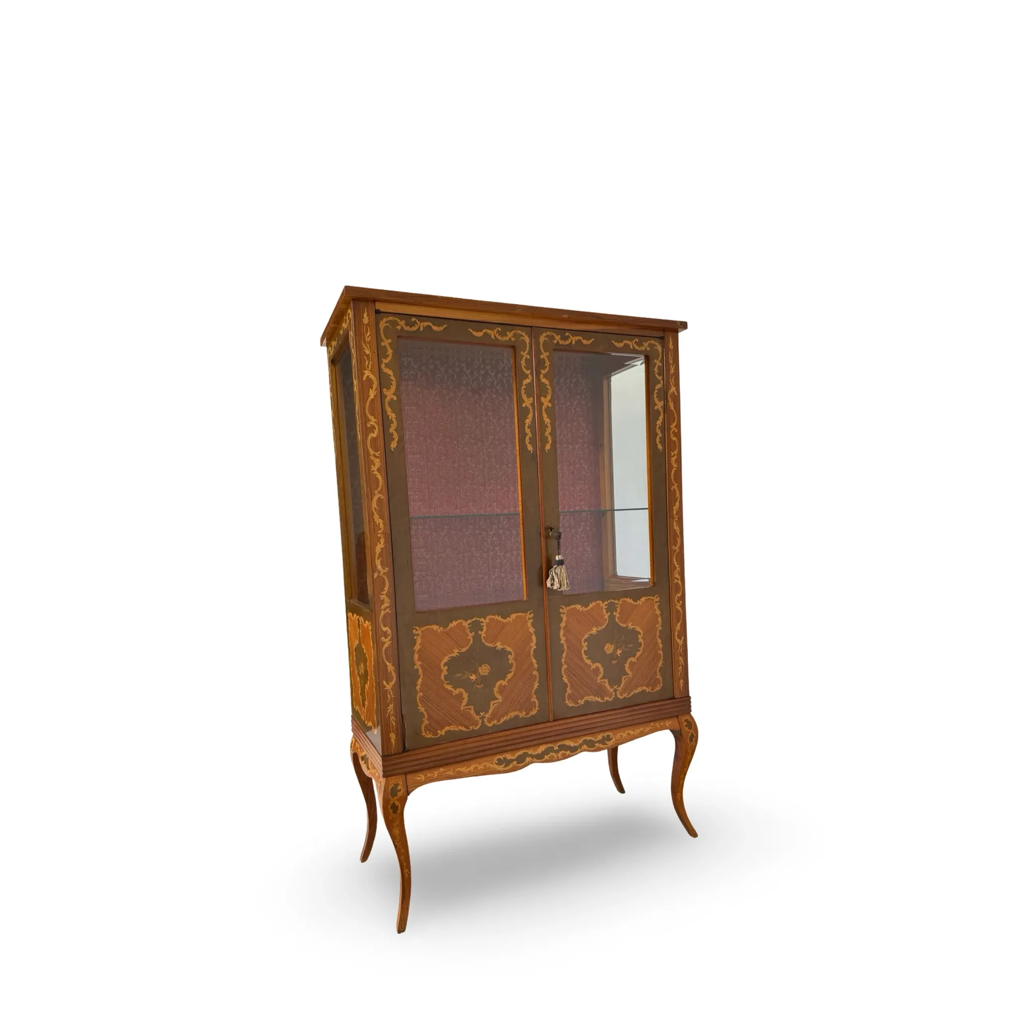 Mid-Century Italian Display Cabinet /liquor cabinet, c. 1950s