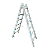 Large vintage ladder painter's stepladder 1950 vintage step ladder