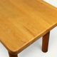 Table René Martin en pin massif moderniste, 1960