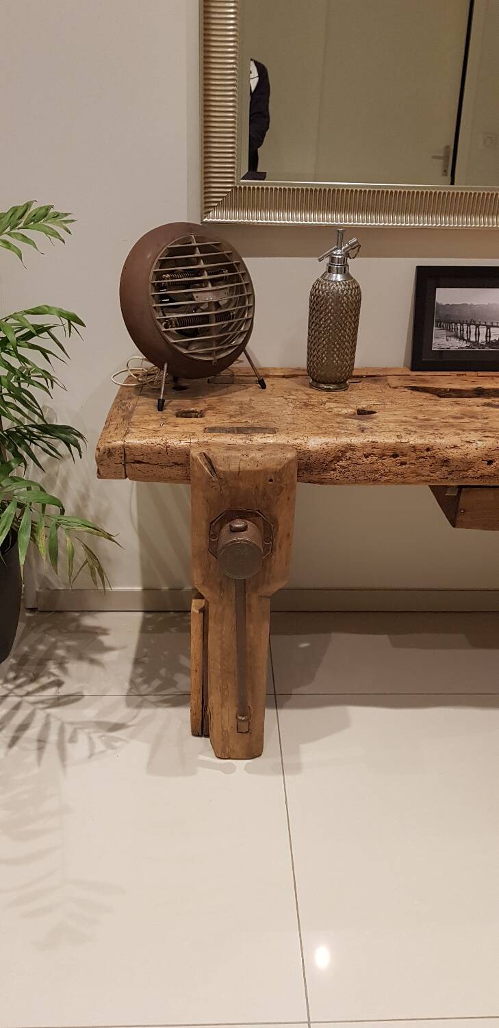 Old restored workbench