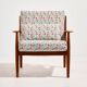 Fauteuil FD118 en teck par Grete Jalk pour France & Søn