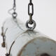 Industrial metal pendant bunker light