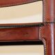 Matteo Grassi high stool in leather and metal