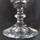 Laura Ashley Home - 6 red wine glasses in half crystal engraved